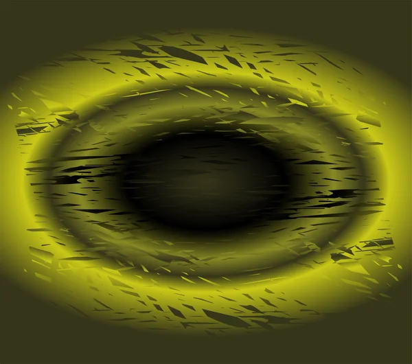 Grunge vert cercle lumière texture de fond — Image vectorielle