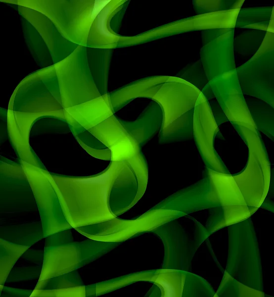 Negro abstracto moderno fondo verde — Foto de Stock