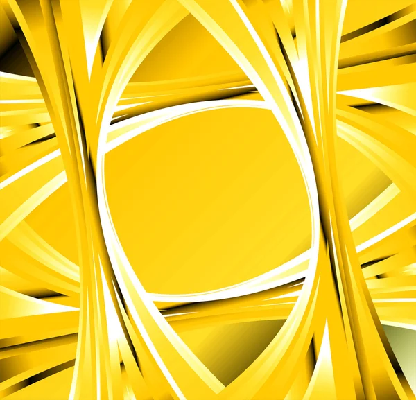 Abstract yellow wave background — Stock Photo, Image