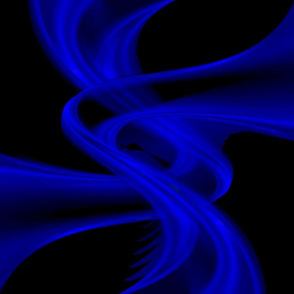 Fantástico elegante diseño de onda de fondo azul — Foto de Stock
