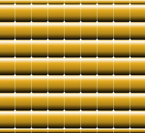 Kwadrat siatki paski ozdobny złotym tle — Zdjęcie stockowe