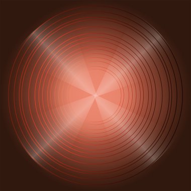 Dairesel siyah kahverengi arka plan