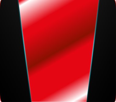 Metin ve ileti tasarım için vektör kırmızı arka plan grafik alanı yönetim kurulu