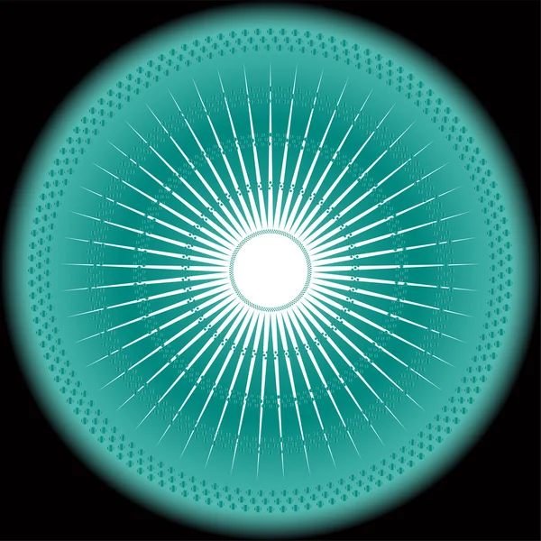 Cercles abstraits mosaïque Fond vectoriel — Image vectorielle