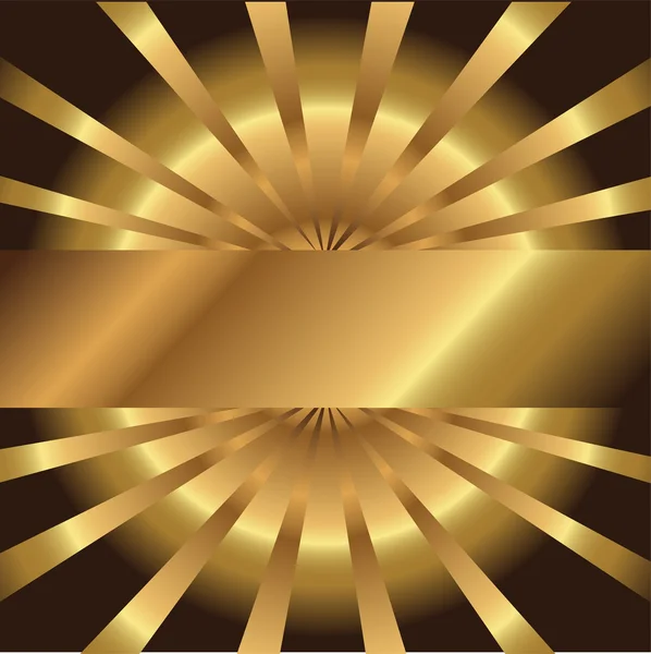 Abstract golden background with place for your text — Stock Vector