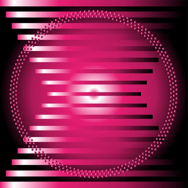 Фиолетовый полосатый круг — стоковый вектор