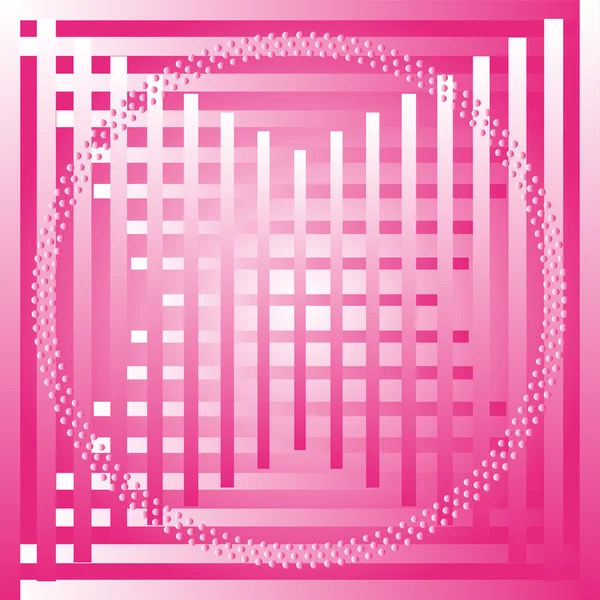 矢量粉色抽象的网格圈背景 — 图库矢量图片