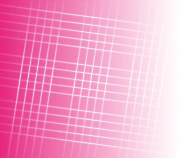 Righe astratte griglia quadrata su sfondo rosa — Vettoriale Stock