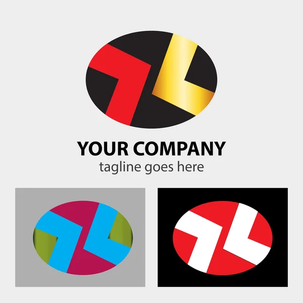 Diseño de signo de logotipo empresarial — Archivo Imágenes Vectoriales