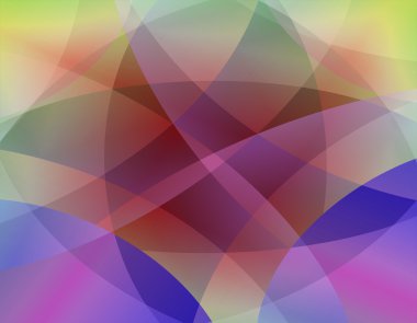 Colorful smooth twist light lines background