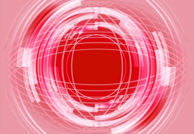 Dijital futuristik kırmızı arka plan