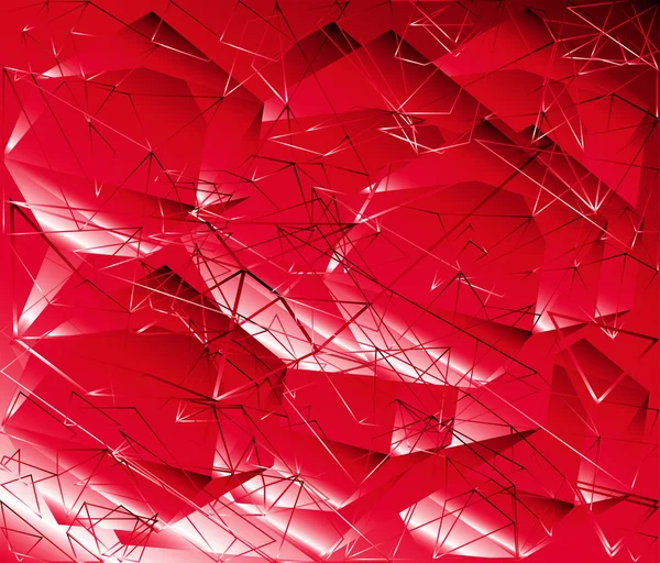 Abstrakte geometrische Linie roter Hintergrund zur Verwendung im Design — Stockfoto
