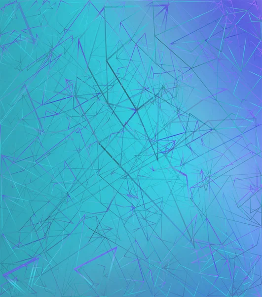Abstract triangle geometric shape blue background — Stock Photo, Image
