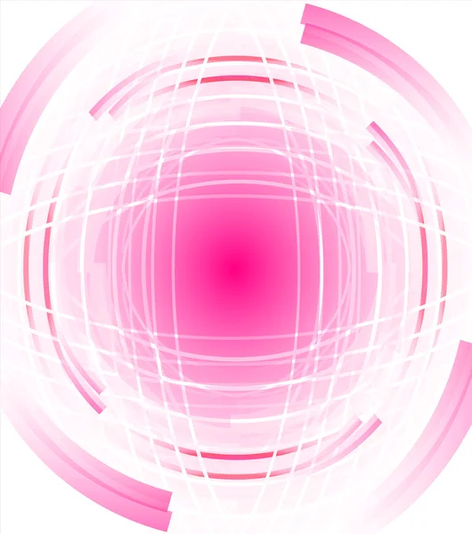 Abstracte witte achtergrond van roterende zacht roze — Stockfoto