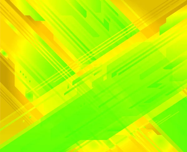 Alta Tecnología Líneas de rejilla verde textura amarilla Fondo —  Fotos de Stock