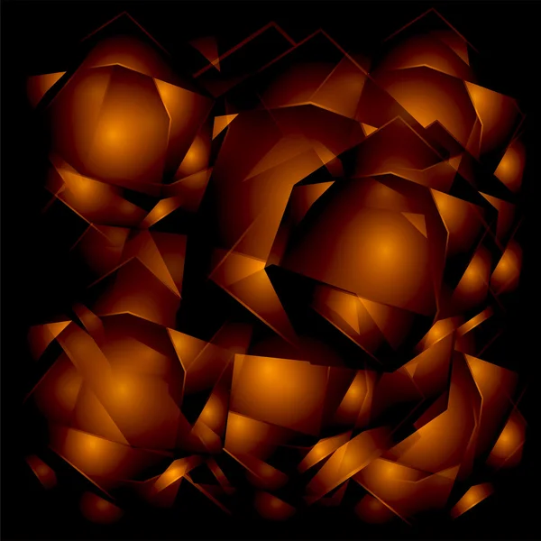 Modèles de conception orange. Géométrique Triangulaire Résumé Fond moderne — Photo