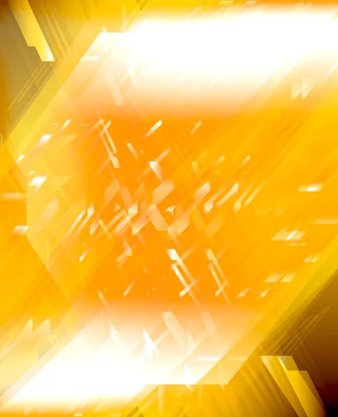 Orange light abstract background with high tech pattern texture — Stock Photo, Image