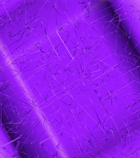 Sfondo viola con forme poligonali astratte, linee, triangoli — Foto Stock