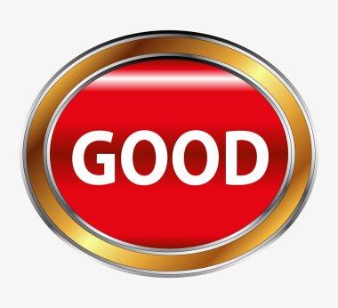 İyi kırmızı düğmeye