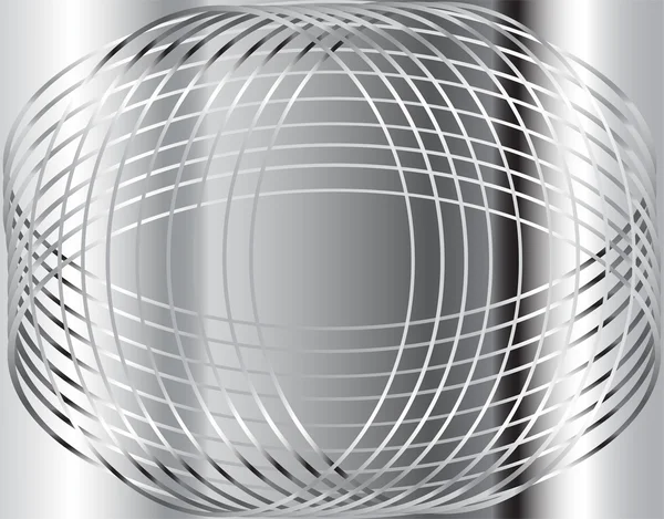 Fond abstrait avec cercle gris — Image vectorielle