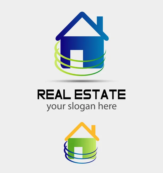 Real estate ikon symbol — Stock vektor