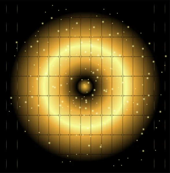 Modello di griglia e linee come elementi decorativi — Vettoriale Stock