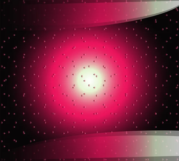 Hi-tech pink black circle light background — Stock Vector