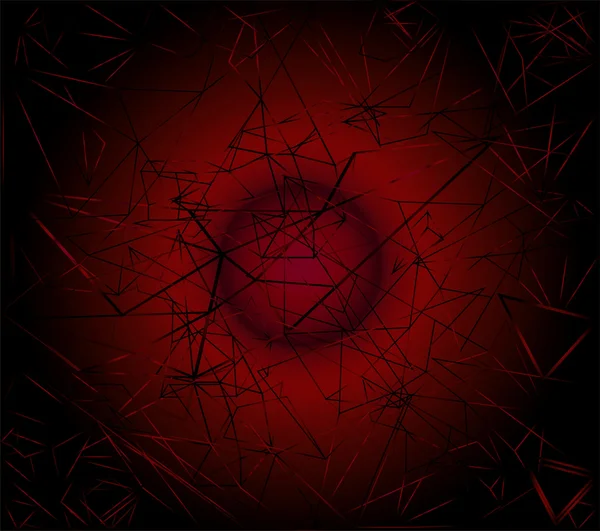 Líneas y formas abstractas en fondo rojo oscuro —  Fotos de Stock