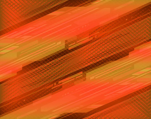 Abstrakte orange Hintergrund der Technologie — Stockfoto