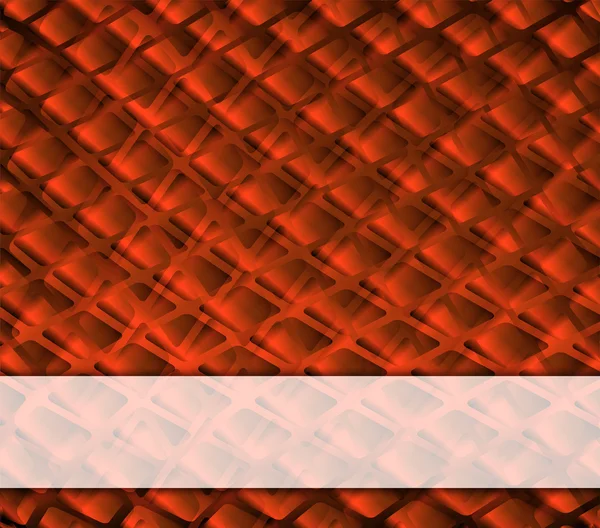Griglia sfondo arancione con posto per il testo — Foto Stock