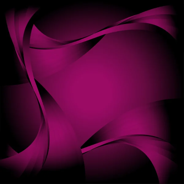 Curva abstrata fundo violeta escuro —  Vetores de Stock