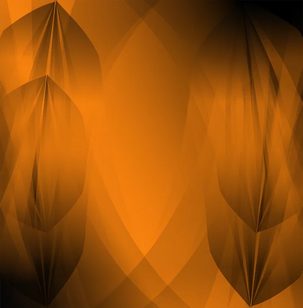 Fondo naranja geométrico abstracto — Archivo Imágenes Vectoriales