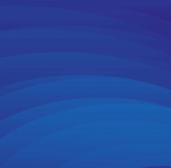 Abstrakt vågig bakgrund i blå toner — Stock vektor