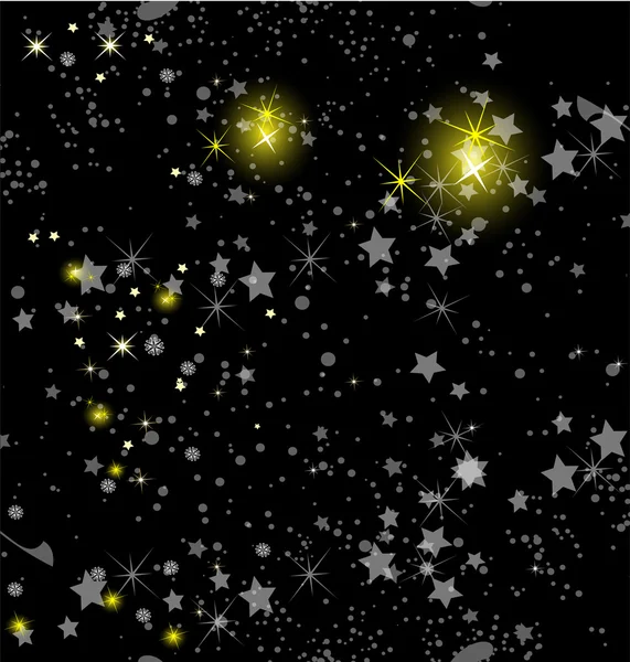 Sternenhimmel abstrakter Hintergrund — Stockvektor