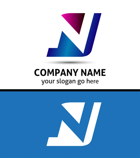 N harfi logo simge