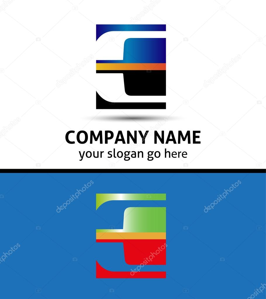 Letter E logo symbol
