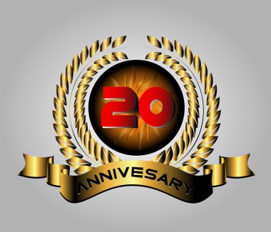 20 yıl yıldönümü Retro etiket kutluyor