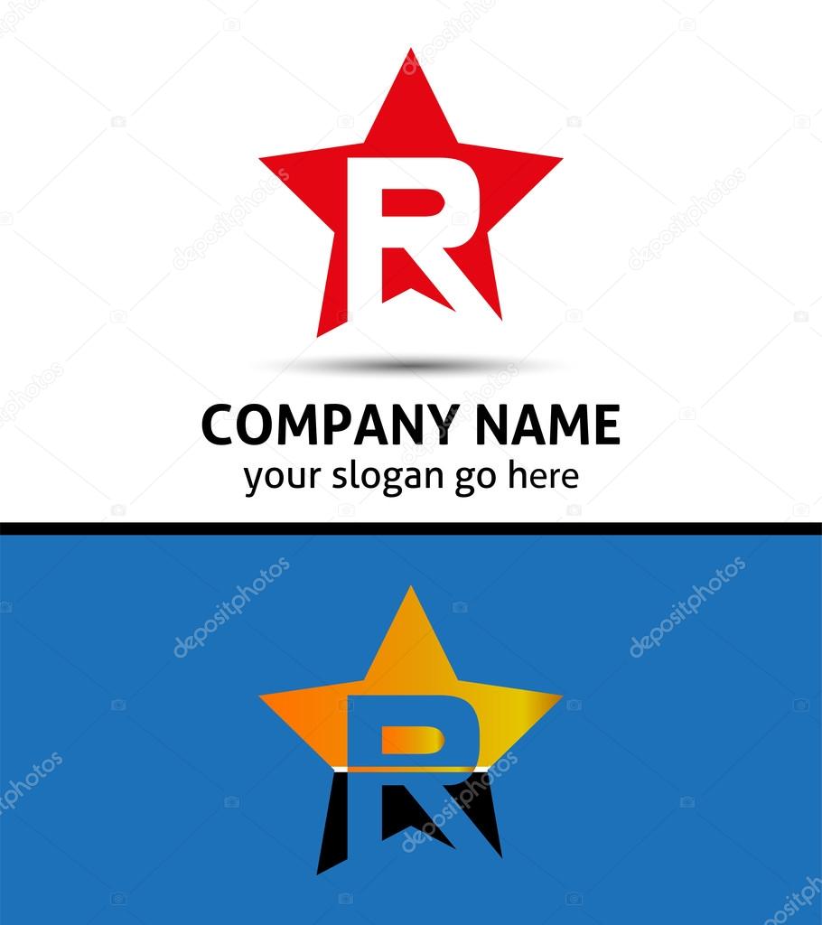 Alphabet icon R logo