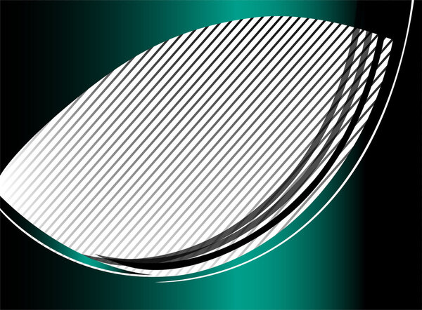 Абстрактный волновой фон с местом для текста
