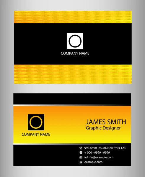 Creative business cards — Stock Vector