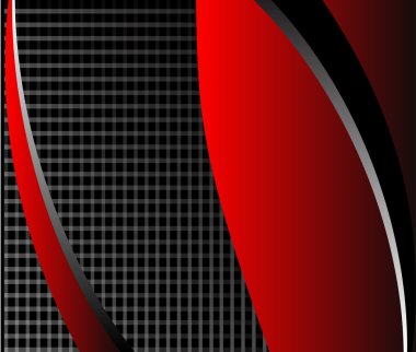 Dalga ve kılavuz arka plan vektör