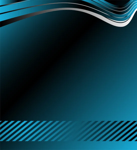 Abstrack blå bakgrund — Stock vektor