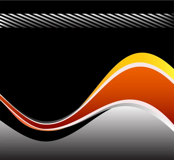 Vektor schwarzer Hintergrund Grafikplatine für Text- und Nachrichtendesign — Stockvektor
