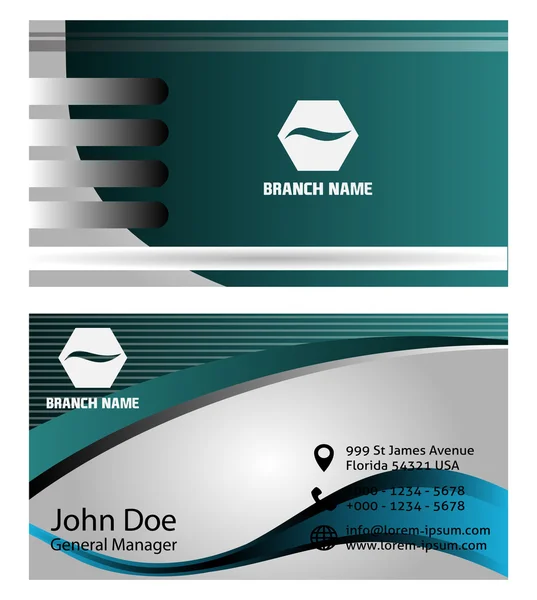 Business cards template — Stock Vector