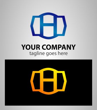 6 numaralı logosunu görmeniz gerekir. Vektör logo tasarım.