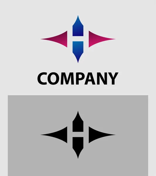 Yıldız simgesi ile H harfi logo