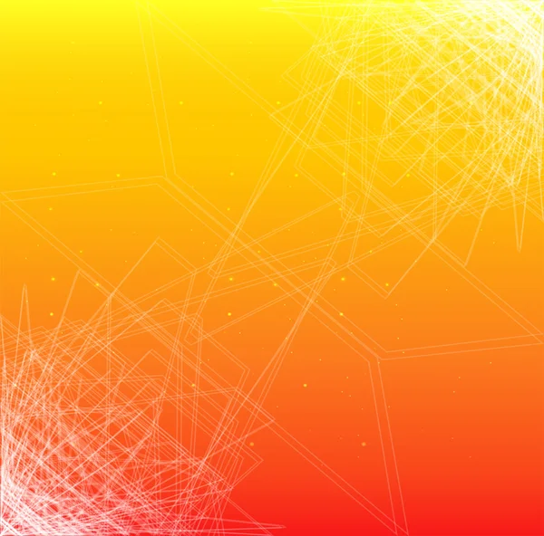 Oranje lijn textuur achtergrond — Stockvector