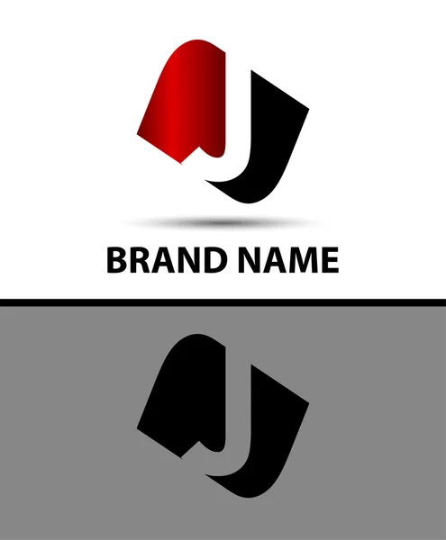 Логотип літери j Векторні ілюстрації — стоковий вектор
