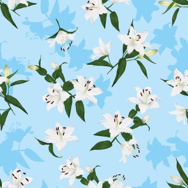 Hawaiian lilyum mavi sorunsuz Yazdır