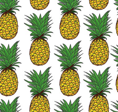Ananas pürüzsüz desen